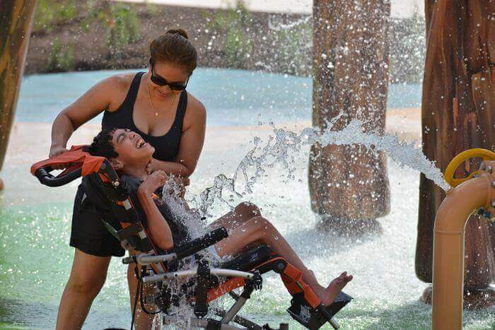 Primeiro parque aquático do Mundo para pessoas com deficiência abre finalmente Pque Aquatico 4 - Primeiro parque aquático do Mundo para pessoas com deficiência abre finalmente