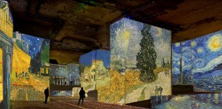 Nunca vi algo tão maravilhoso – Inaugurada em Paris exposição de Van Gogh que permite “entrar” em suas obras.