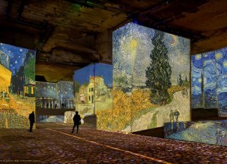 Nunca vi algo tão maravilhoso – Inaugurada em Paris exposição de Van Gogh que permite “entrar” em suas obras.