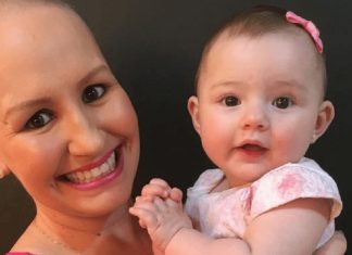 Com câncer  no começo da gravidez, mãe decidiu nao interromper a gravidez e salvou a si e a filha