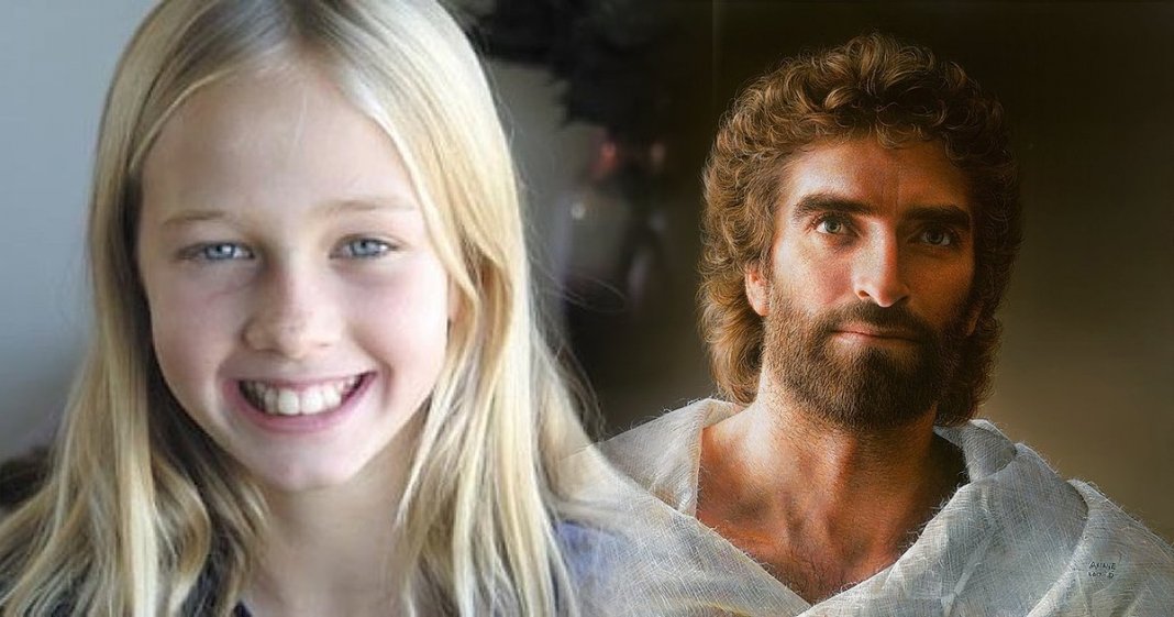 Menina viu rosto de Jesus e pintou em um quadro –  Akiane Kramarik