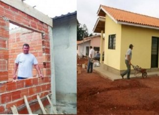 Pastor usa dízimo para construir casas para quem não tem onde morar