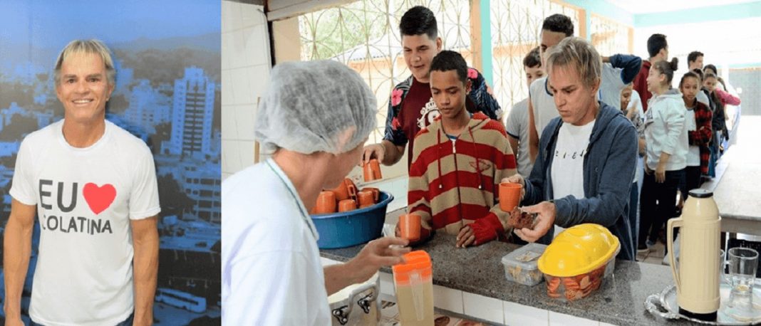 Filho de político tem que estudar na escola pública, afirma o prefeito de Colatina, Sergio Meneguelli