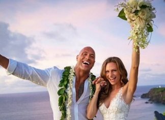 O famoso The Rock se casou em lugar paradisíaco neste domingo confira!