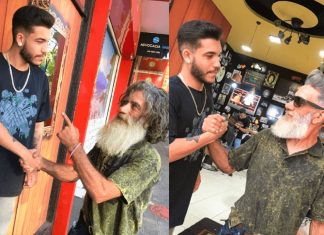 Barbearia faz transformação em pedreiro e ele se emociona!