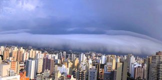 Nuvem em forma de rolo assusta moradores de Campinas – Veja as fotos e vídeo