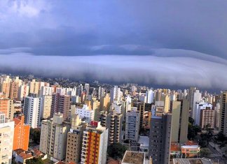 Nuvem em forma de rolo assusta moradores de Campinas – Veja as fotos e vídeo