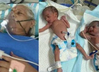 Mulher de 74 anos deu à luz gêmeas e se torna a mãe mais velha do mundo