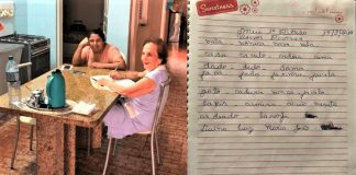 Professora aposentada de 92 anos tem melhoras na saúde ao alfabetizar sua cuidadora