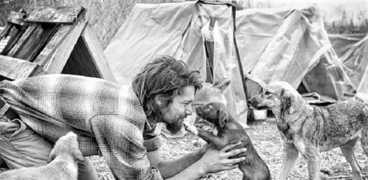 Modelo no auge da fama larga sua carreira para dedicar-se a animais abandonados