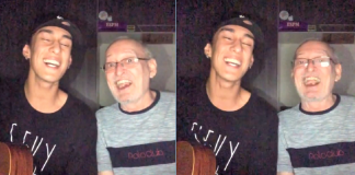 Vovô com Alzheimer memoriza canção feita pelo neto e canta em vídeo comovente