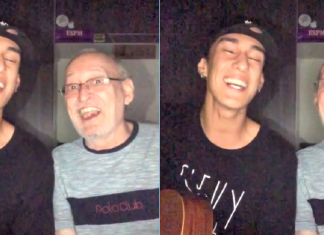 Vovô com Alzheimer memoriza canção feita pelo neto e canta em vídeo comovente
