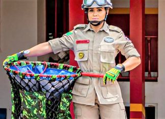 Bombeira Brasileira cria cesta inovadora que facilita o regate de crianças e animais em minutos