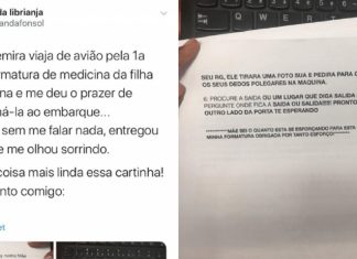 Carta de filha ensinando mãe a viajar de avião viraliza na internet