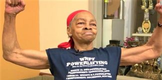 Vovó de 82 anos, halterofilista, deu uma surra em homem que invadiu sua casa