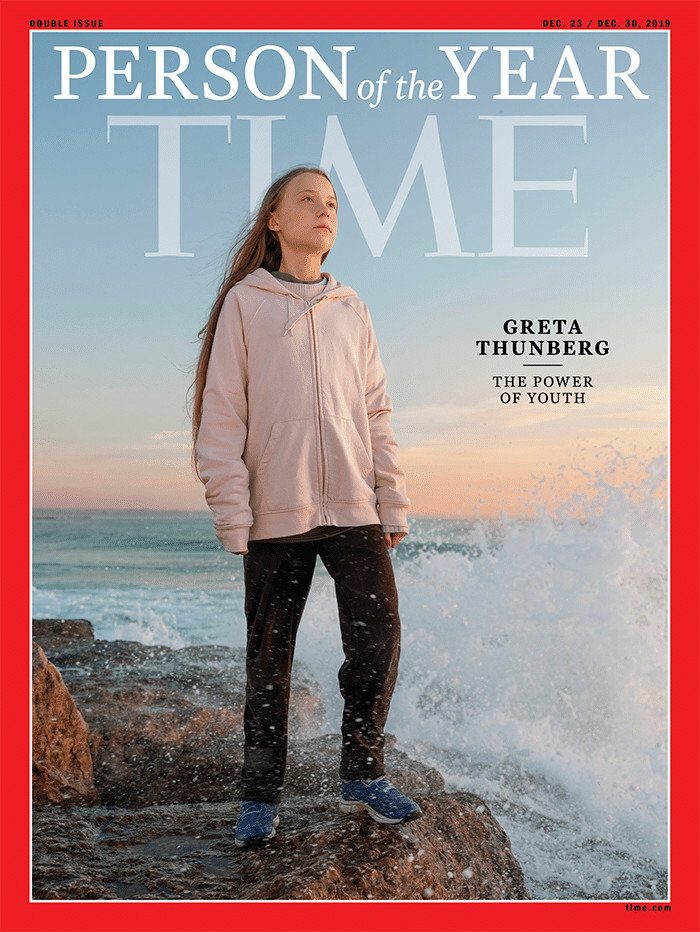 sensivel-mente.com - Greta Thunberg, a ambientalista, &eacute; eleita &ldquo;pessoa do ano&rdquo; pela revista Time