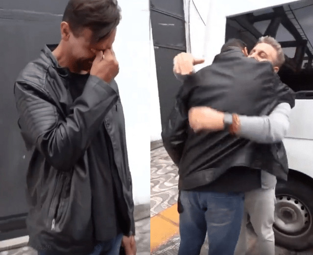 Motoboy que levou no colo mulher desconhecida na chuva ganha moto nova de presente sensivel-mente.com - Motoboy que levou no colo mulher desconhecida na chuva ganha moto nova de presente