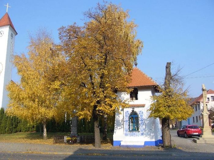 sensivel-mente.com - Avó tcheca de 90 anos transforma pequena vila em sua galeria de arte pintando flores em suas casas