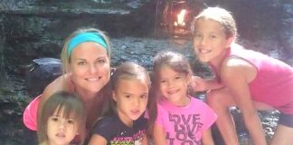 Mulher adotou as 4 filhas de sua melhor amiga que faleceu com câncer no cérebro