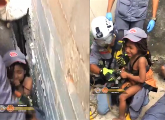 Bombeiros de SP resgataram criança que ficou presa entre paredes (Assista ao vídeo)