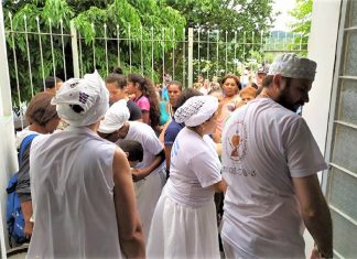 Ação Social de templo de umbanda distribuiu 795 cestas básicas em Santa Cruz