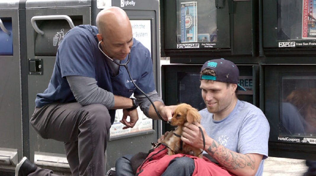 Conheça o veterinário que anda pela Califórnia e trata os animais de rua gratuitamente