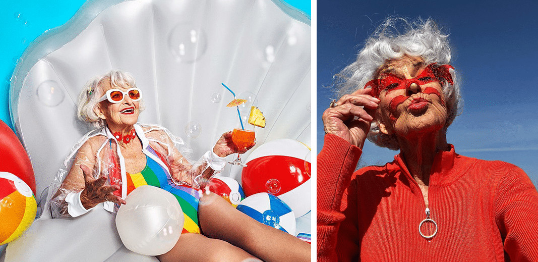 sensivel-mente.com - Conhe&ccedil;a a vov&oacute; de 92 anos que prova a todos que nunca &eacute; tarde para ter estilo