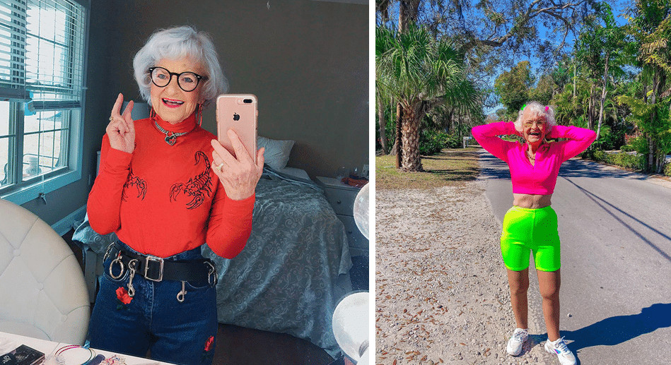 sensivel-mente.com - Conhe&ccedil;a a vov&oacute; de 92 anos que prova a todos que nunca &eacute; tarde para ter estilo