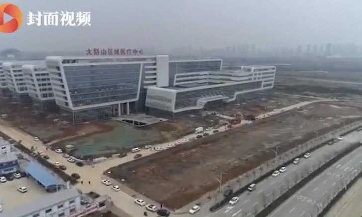 sensivel-mente.com - Já foi inaugurado na China hospital para tratar infectados por coronavírus.