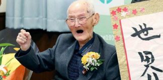 O homem mais velho do mundo diz que seu segredo é: “sorrir e não ter raiva”