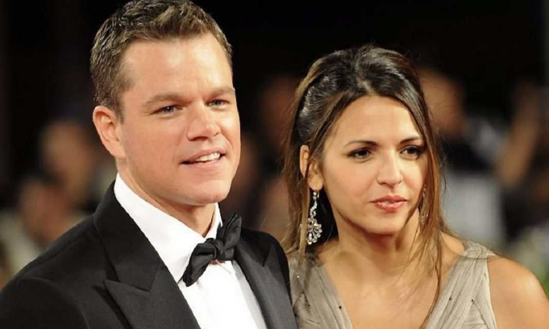 A linda história de amor de Matt Damon e Luciana.