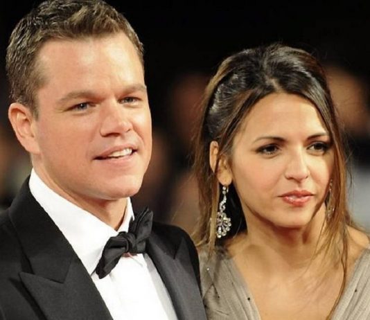 A linda história de amor de Matt Damon e Luciana.