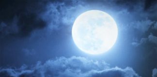 A primeira superlua ou “Lua de Neve” de 2020, poderá ser vista neste sábado (08)