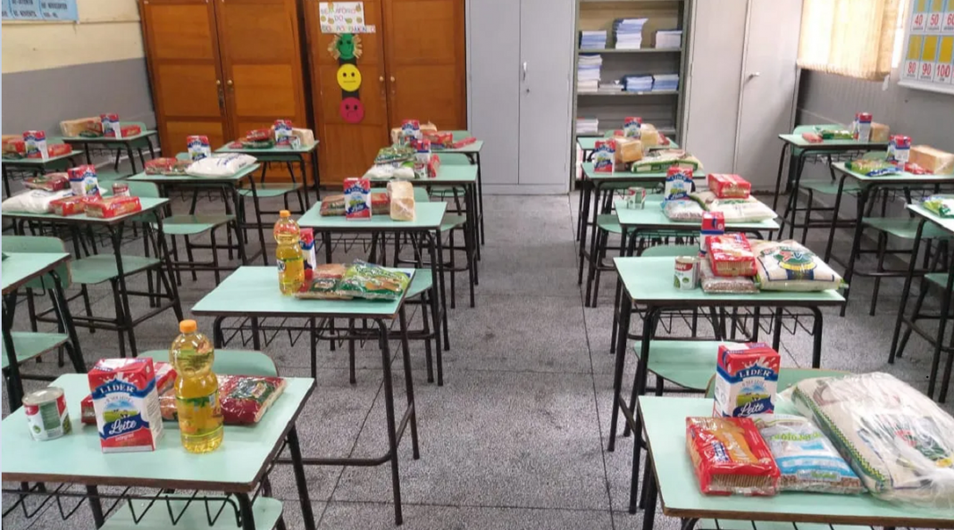 Alunos carentes de Londrina receberão cestas básicas, em vez de merenda.