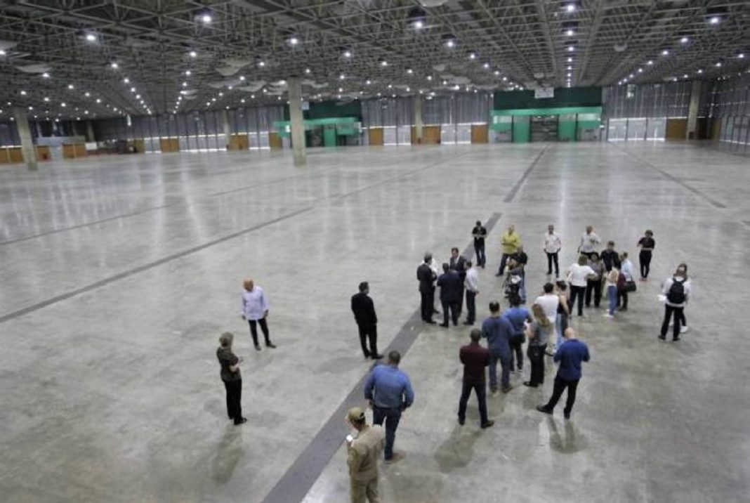 Rio de Janeiro montará hospital com 500 leitos no pavilhão do Riocentro