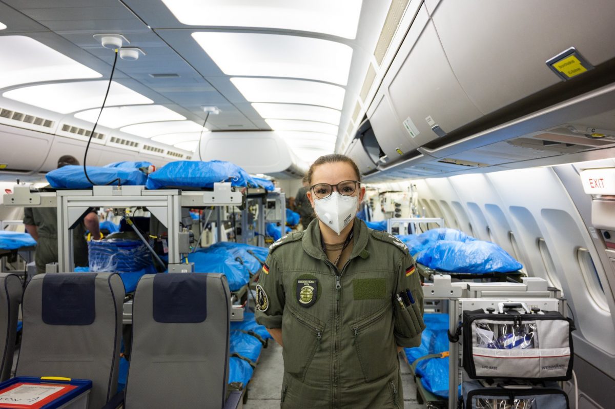 sensivel-mente.com - Alemanha transformou um Airbus A310 em uma “UTI high-tech com asas” e busca pacientes com coronavírus na Itália para serem tratados em seu país (fotos)