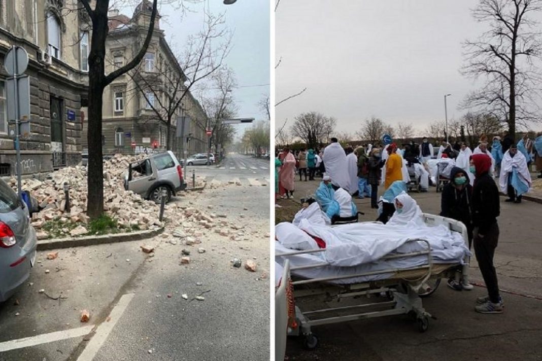 Terremoto na Croácia: forte choque de magnitude 5,3 destrói a capital