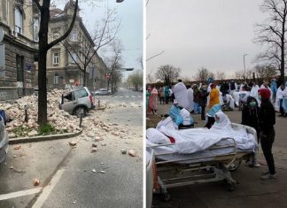 Terremoto na Croácia: forte choque de magnitude 5,3 destrói a capital Terremoto na Croácia: forte choque de magnitude 5,3 destrói a capital