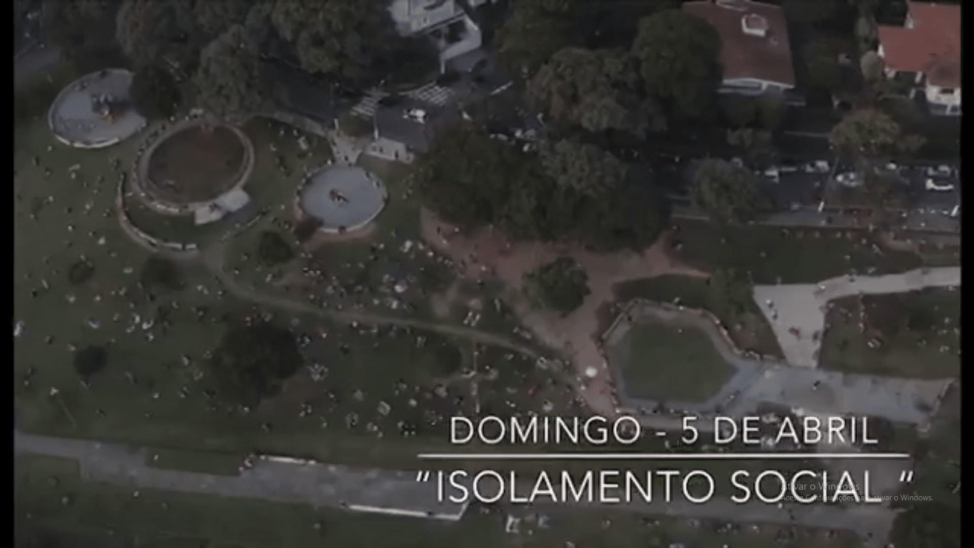 sensivel-mente.com - Quarentena: Drone regista imagens da pra&ccedil;a do P&ocirc;r do Sol na capital de SP e aparece LOTADA DE PESSOAS