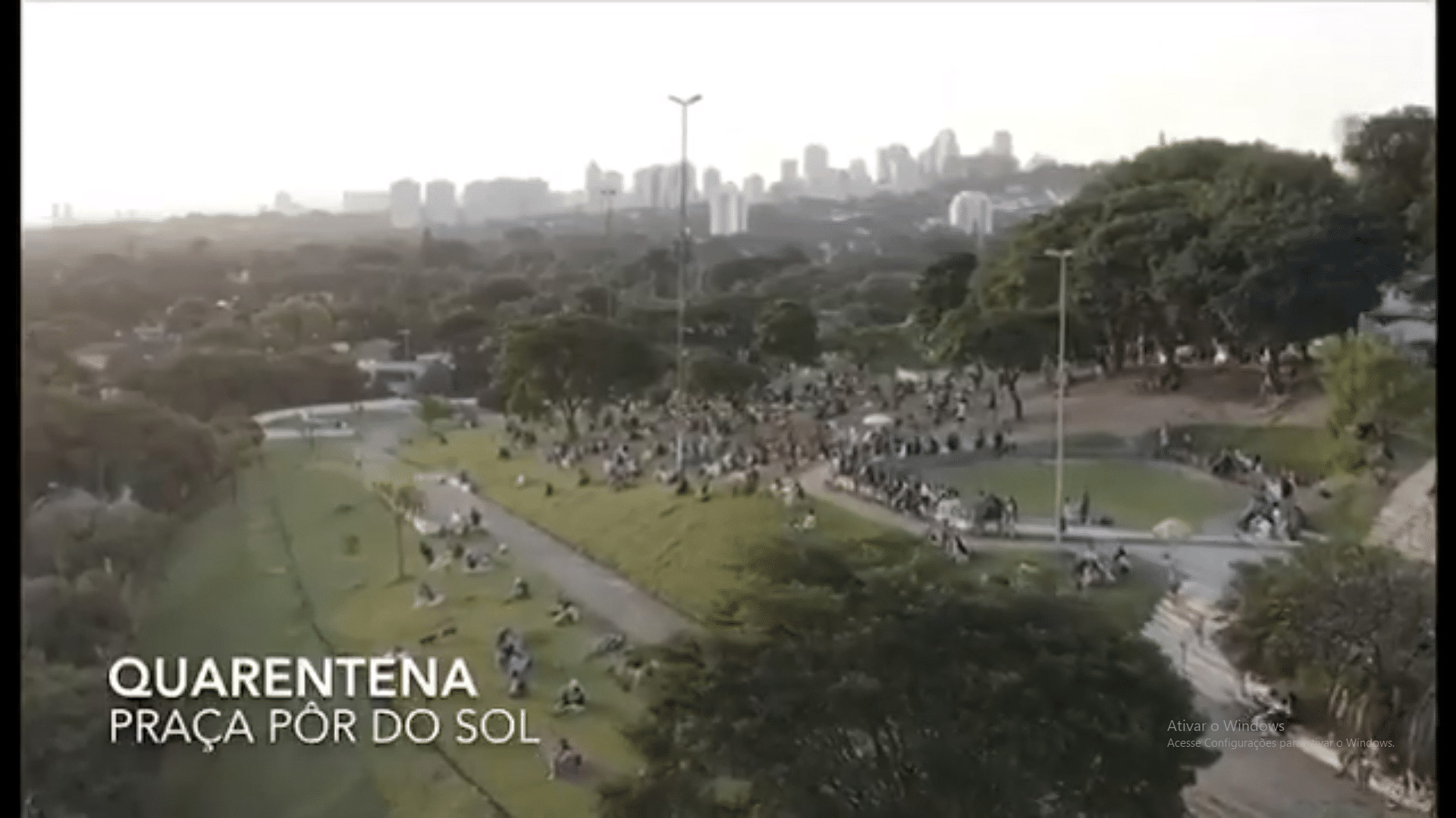 Quarentena: Drone regista imagens da praça do Pôr do Sol na capital de SP e aparece LOTADA DE PESSOAS sensivel-mente.com - Quarentena: Drone regista imagens da praça do Pôr do Sol na capital de SP e aparece LOTADA DE PESSOAS