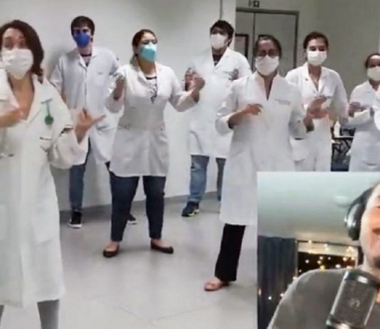 Banda regravou o clássico “Novo Tempo” de Ivan Lins com profissionais da saúde e o resultado foi maravilhoso.