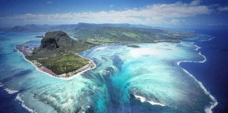 “Cachoeira subaquática” conheça esta beleza impressionante da Ilha Maurícia