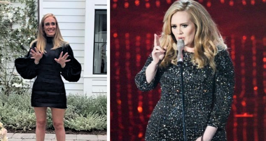 ADELE ao completar 32 anos mostra sua nova versão e boa forma, a primeira foto de 2020