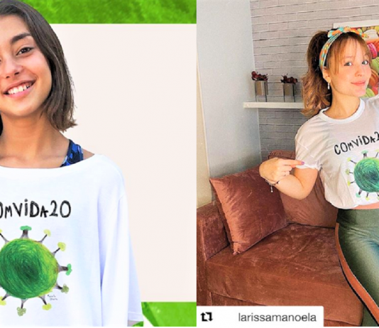 Menina criou campanha beneficente ComVIDa-20 e montou 500 cestas básicas para alimentar famílias carentes