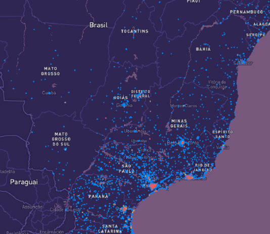 Aplicativo permite você consultar seu endereço e saber onde há pessoas contaminadas com covid-19 perto de você.