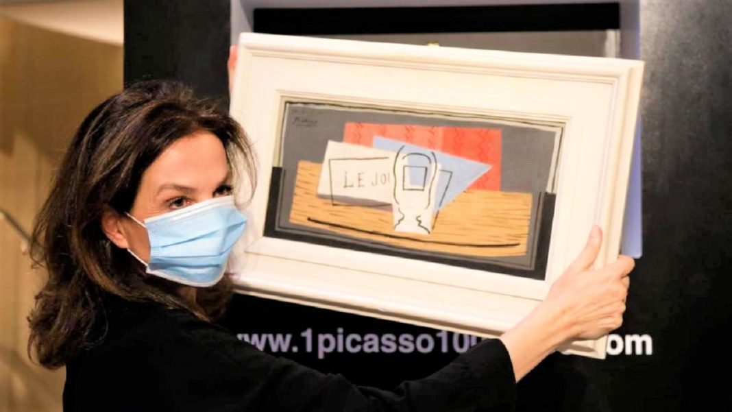 Italiana investe 100 euros e ganha uma pintura milionária de Pablo Picasso