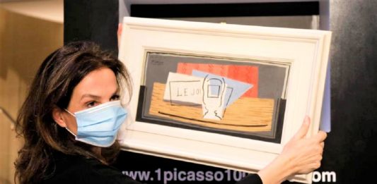 Italiana investe 100 euros e ganha uma pintura milionária de Pablo Picasso