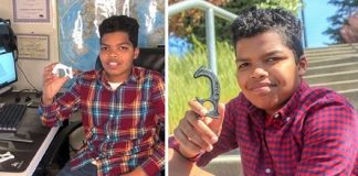 Garoto de 12 anos inventa ferramenta que evita o contato com o covid -19