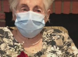 Bisavó de 105 anos, venceu o câncer e a Covid-19, e comemorou o dia das mães feliz da vida!