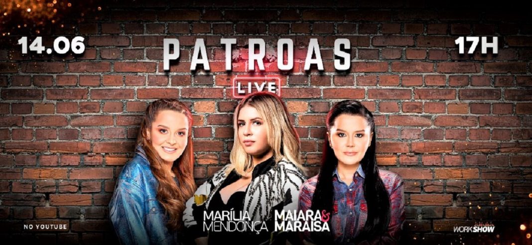 Live de Marília Mendonça e Maiara e Maraisa -14/06 – Imperdível